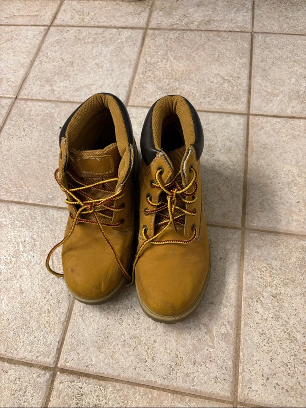 Outdoor Life Kids Tan Brown Lace-Up Boots